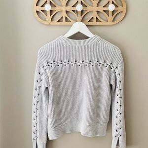 All Saints Pullover Sweater Gray Sz XS
